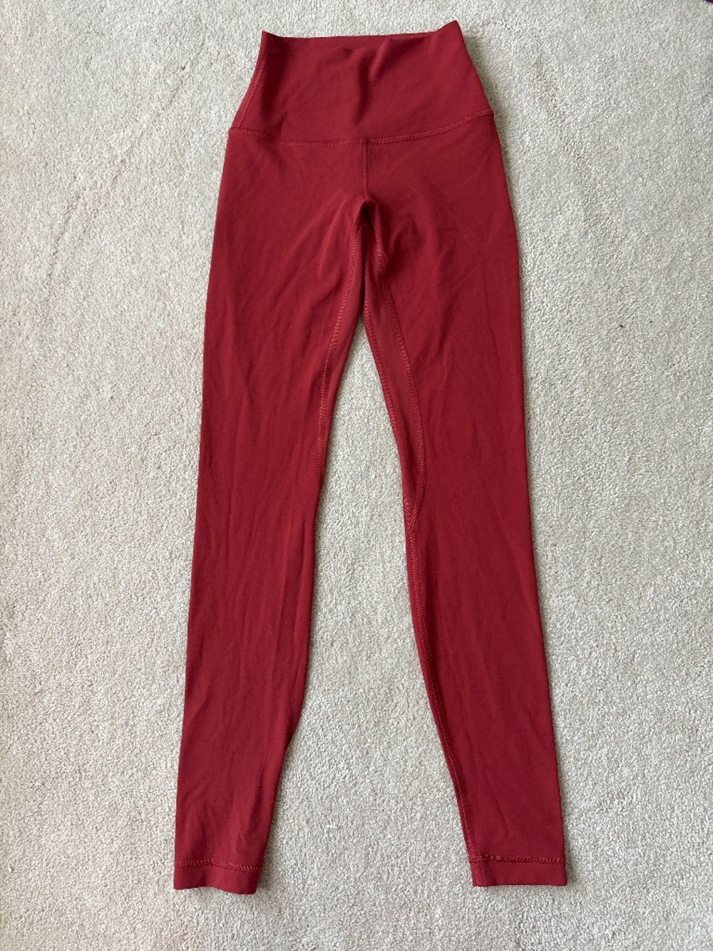 lululemon align HR pant 28” size 2 like new - Picture 2 of 5